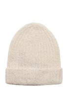 Alpaca Hat Accessories Headwear Beanies Cream Rosemunde