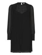 D6Mercury Smocked Mini Dress Kort Klänning Black Dante6