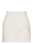 Skirt Filippa Kort Kjol White Lindex