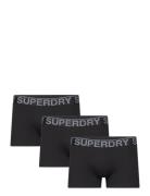 Trunk Triple Pack Boxerkalsonger Black Superdry