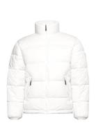 Padded Jacket With Standup Collar Fodrad Jacka White Lindbergh