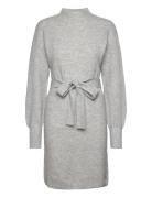 Onlthilde Life Short Ls Dress Ex Knt Kort Klänning Grey ONLY