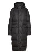 Coat Amira Down Fodrad Rock Black Lindex