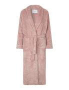 Rosemunde Long Fleece Robe Rosa