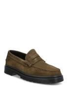 Austin Loafers Låga Skor Green Playboy Footwear