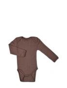 Smallstuff Body Ls, Rose Brown Drop Needle, Merino Wool Brun