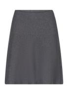 Triny Merino Skirt Kort Kjol Grey Ella&il