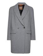 C_Catop Outerwear Coats Winter Coats Grey BOSS