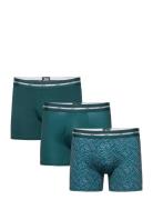 Jbs 3Pack Polyester Tights Boxerkalsonger Green JBS