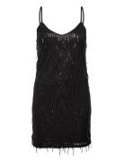 Onlspacy Strap Short Dress Wvn Cs Kort Klänning Black ONLY