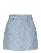 Northcras Skirt Kort Kjol Blue Cras