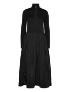 Alineiw Dress Maxiklänning Festklänning Black InWear