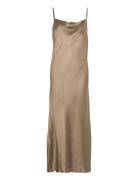 Selected Femme Slfsilva Ankle Strap Dress B Guld