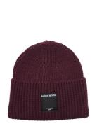 Sthlm Knit Hat Accessories Headwear Beanies Purple Björn Borg