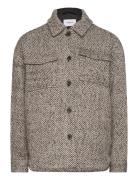 Mschketta Jacket Ulljacka Jacka Grey MSCH Copenhagen