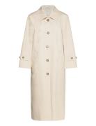 Cotton Overcoat Tunn Rock Beige GANT