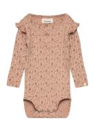 Lil'Atelier Nbfthida Ls Slim Body Lil Orange