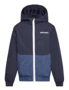 Jack & J S Jjerush Blocking Hood Bomber Noos Mni Marinblå