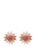 Maxime Earring Pale Champagne Accessories Jewellery Earrings Studs Ora...