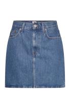 Mom Uh Skirt Bh0034 Kort Kjol Blue Tommy Jeans