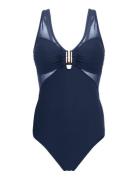 Sunyani/Shaping Shaping Swimsuit Baddräkt Badkläder Blue Dorina