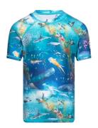 Neptune Swimwear Uv Clothing Uv Tops Blue Molo