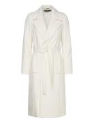 Lauren Ralph Lauren Wrap Wool-Lined-Coat Kräm