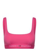 Bralette Swimwear Bikinis Bikini Tops Bandeau Bikinitops Pink Tommy Hi...