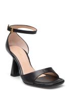 Safira24Ns Sandal Med Klack Black UNISA