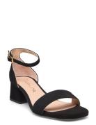 Kanieks Sandal Med Klack Black UNISA