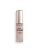 Revolution Fix & Glow Primer Makeup Primer Smink Nude Makeup Revolutio...