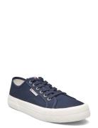 Tjm Lace Up Canvas Color Låga Sneakers Navy Tommy Hilfiger