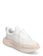 Eva Runner Low Sock Kt In Dif Låga Sneakers White Calvin Klein