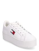 Tjw Flatform Ess Låga Sneakers White Tommy Hilfiger