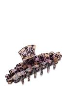 Alba Big Clamp Wine Accessories Hair Accessories Hair Claws Purple Pip...