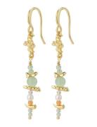Cloud Recycled Earrings Multicoloured/Gold-Plated Örhänge Smycken Gold...