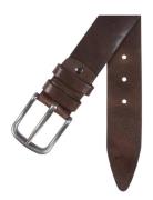 Black Full Grain Leather Belt Accessories Belts Classic Belts Brown Po...