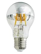 E3light Laes Led Filament A60 E27 827 595Lm Krom Topparpejl Silver