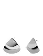 Melrose Studs L Steel Accessories Jewellery Earrings Studs Silver Edbl...