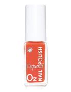 Minilack Oxygen Färg A734 Nagellack Smink Orange Depend Cosmetic
