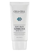 Cellbycell - Soft Silky Sun Block, Spf50 Solkräm Kropp White Cell By C...