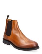 S.T. VALENTIN Classic Chelsea Boot - Pull Up Leather Brun