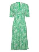 Dvf Jemma Dress Knälång Klänning Green Diane Von Furstenberg