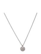 Bud To Rose Bullet Necklace Clear/Silver Silver