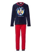 Pyjama Ong  Pyjamas Set Multi/patterned Mickey Mouse