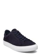 Type - Navy Suede Låga Sneakers Navy Garment Project