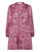 Patty Pastis Ruffle Dress Dresses Shirt Dresses Pink Noella
