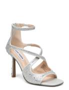 Reclaimed-J Sandal Sandal Med Klack Silver Steve Madden