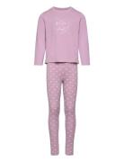 Nmfrisanne Night Set Pyjamas Set Pink Name It