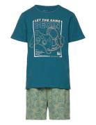 Nkmnightset Ss Corsair Gaming Pyjamas Set Multi/patterned Name It
